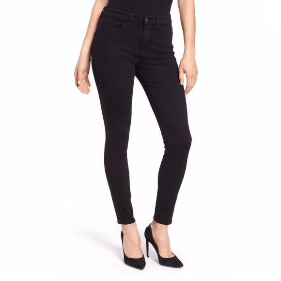 good american black pants